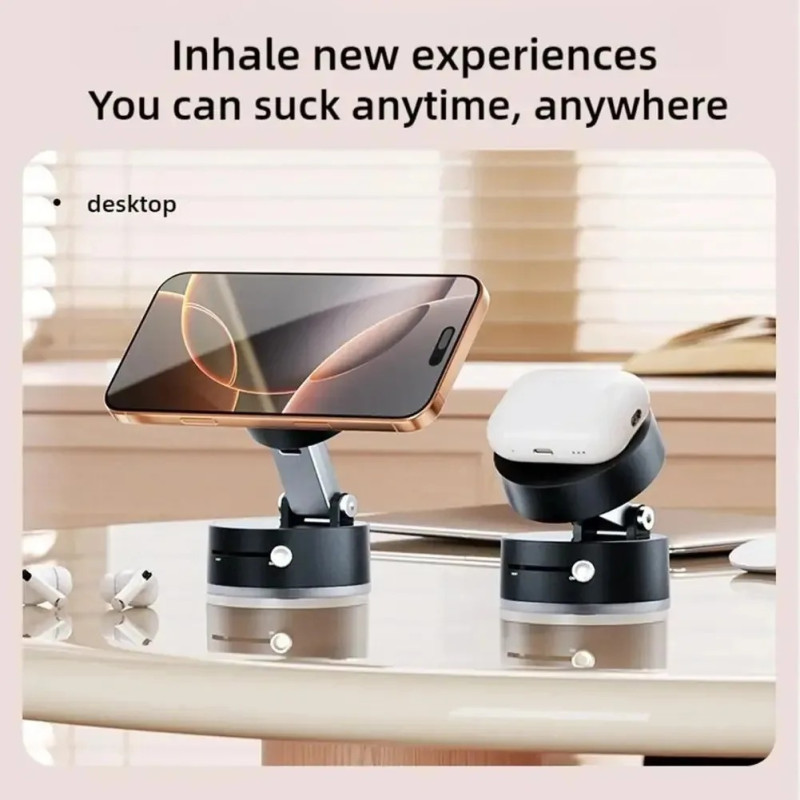 Universal Magnetic Phone Holder for Car & Desk