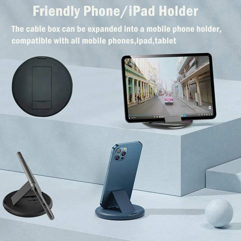 5-in-1 Multi-Function Fast Charging Data Cable & Storage Box Set