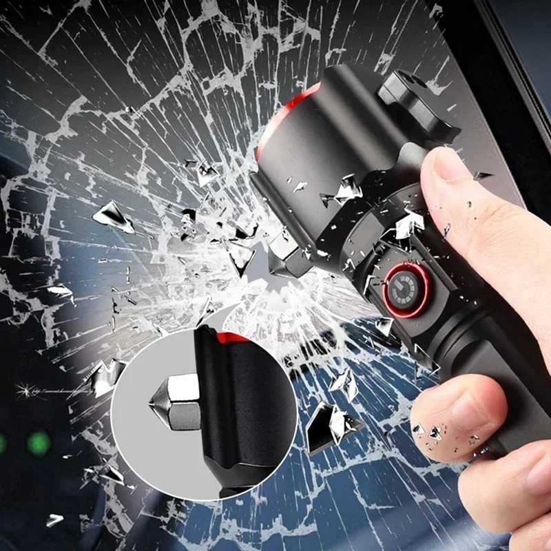 Multifunctional 8800mAh Waterproof Emergency LED Flashlight & Power Bank