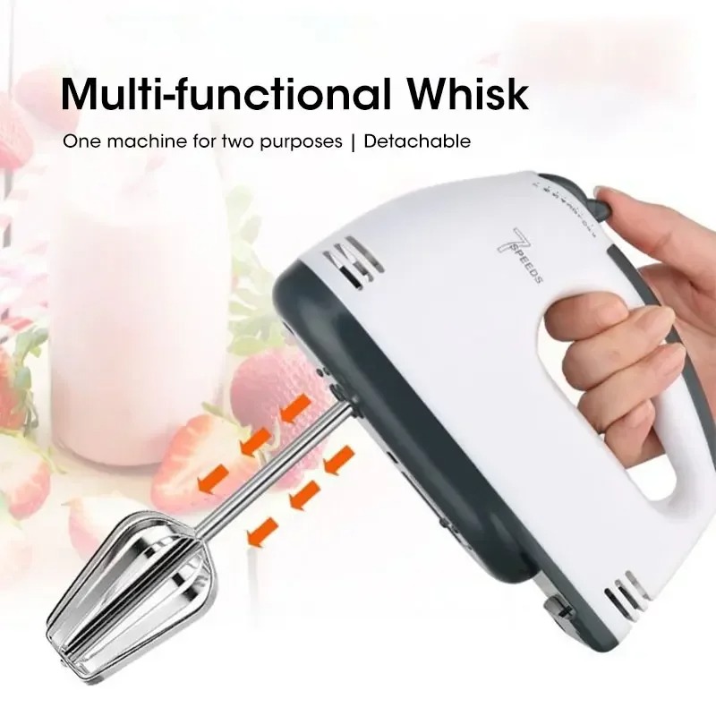 Scarlet High-Quality Electric Handheld Egg Beater & Mixer