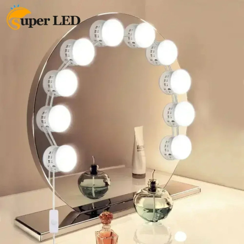 3-Mode LED Hollywood Vanity Makeup Mirror Light Bar