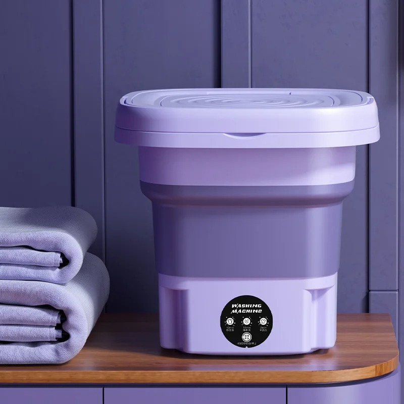 Compact Portable Mini Electric Washing Machine & Spin Dryer