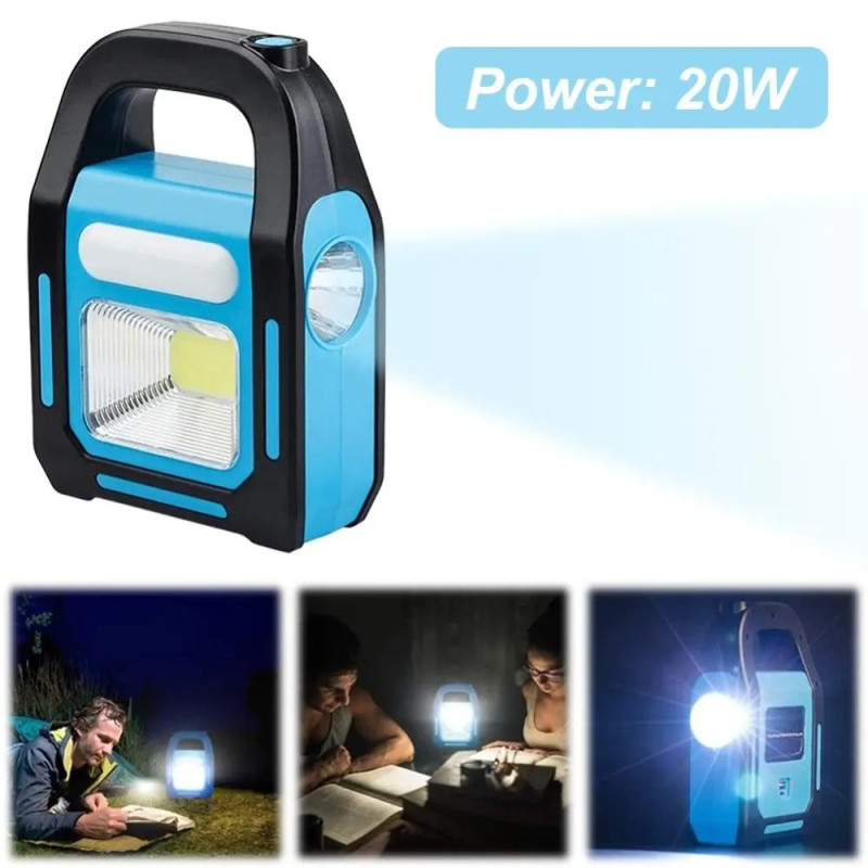 Hurry Bolt Multifunctional Rechargeable LED Emergency Work Light