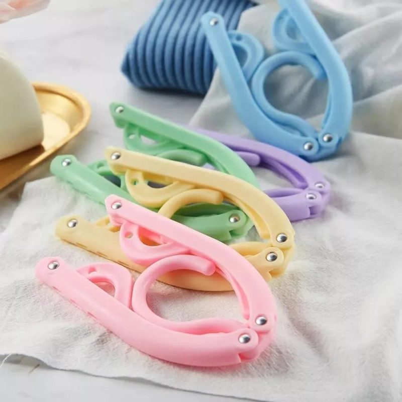 Foldable Travel Clothes Hangers