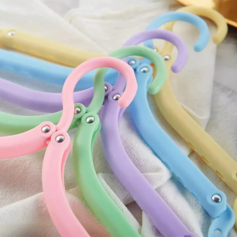 Foldable Travel Clothes Hangers