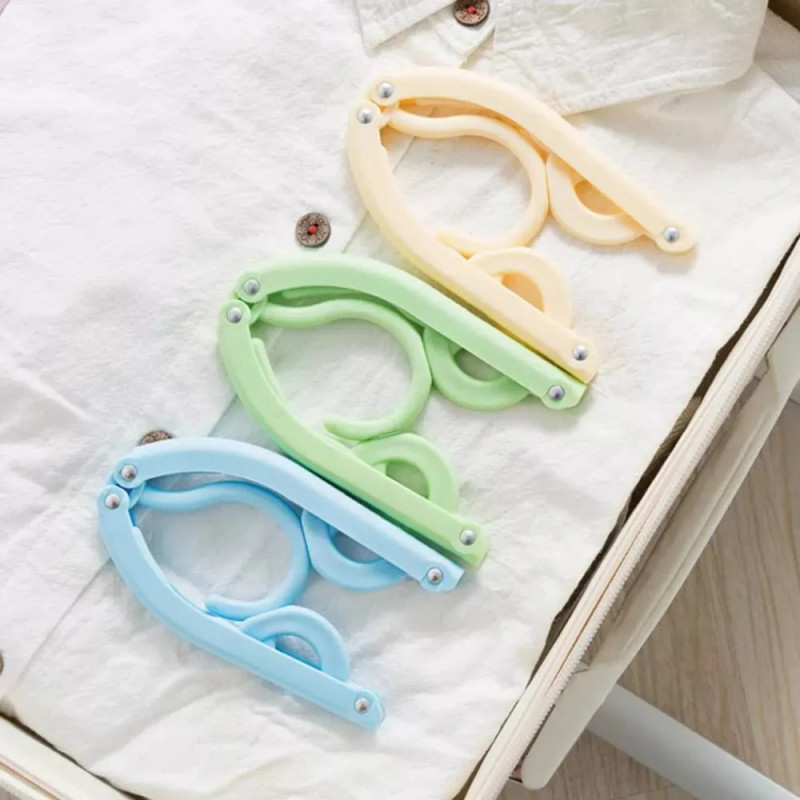 Foldable Travel Clothes Hangers
