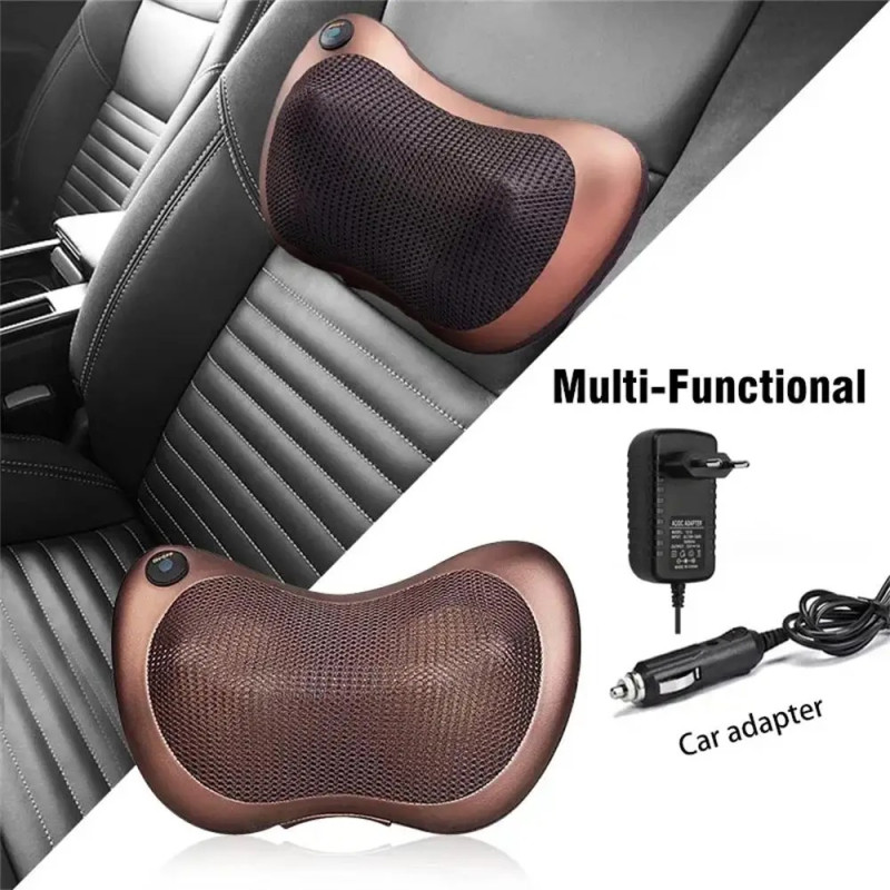 Multi-Functional 3D Kneading Electric Massager for Neck, Back, Waist & Legs