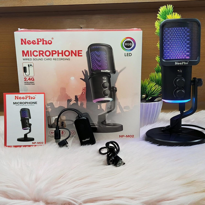 NeePho NP-M02 Podcast Condenser Microphone