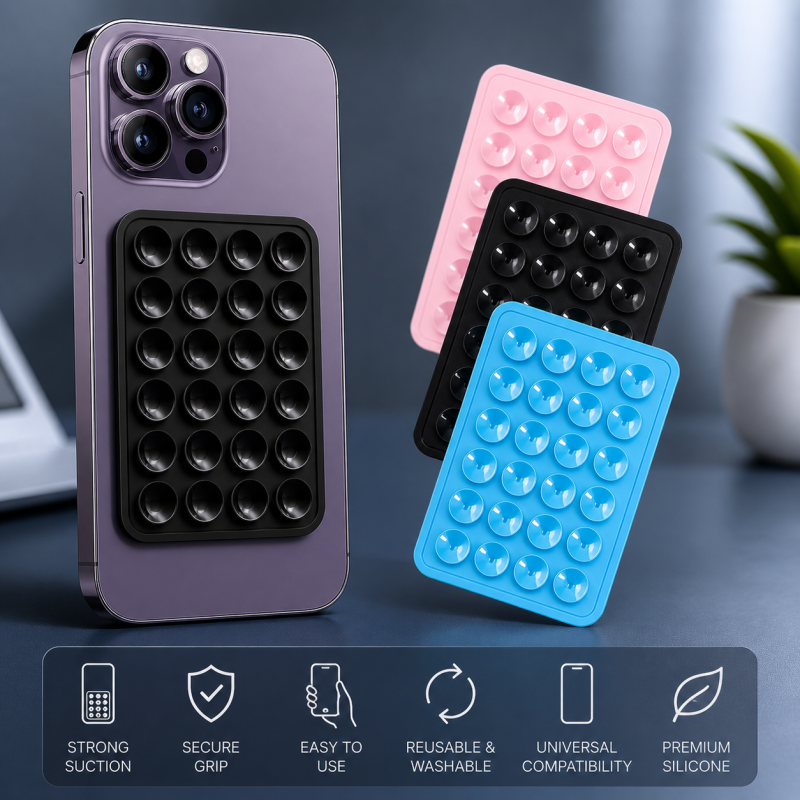 Silicone Suction Cup Mobile Phone Holder