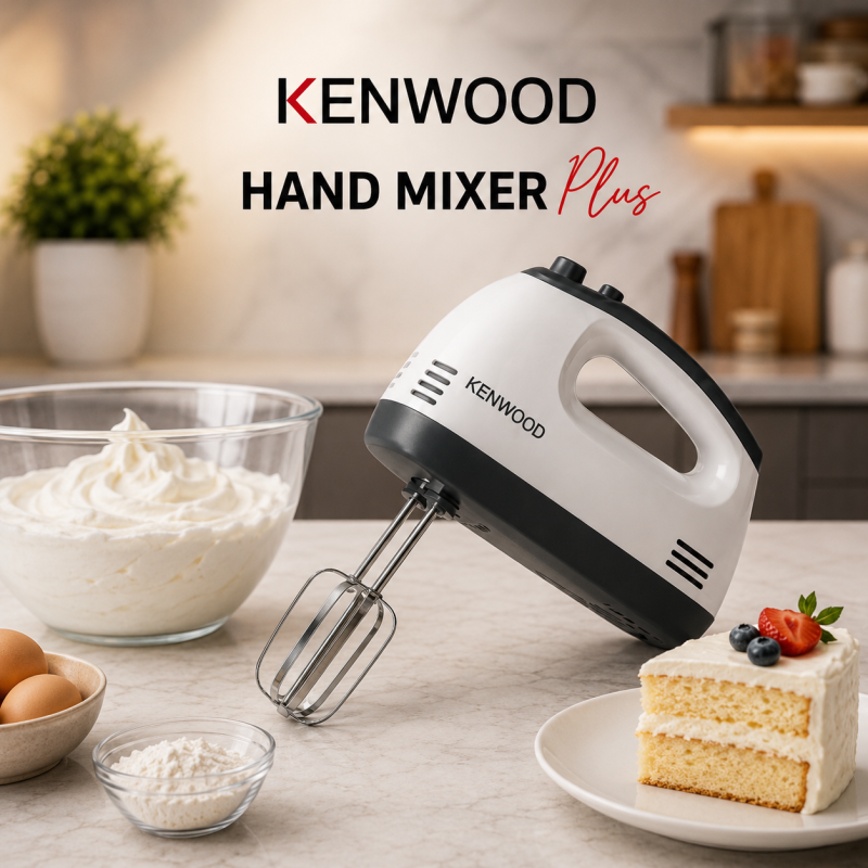 7-Speed Electric Kitchen Hand Mixer & Beater