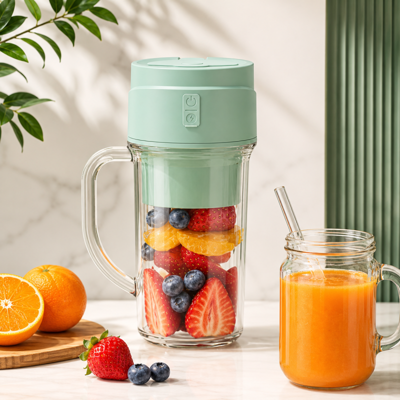 Electric Fruit & Vegetable Crusher Juicer Machine