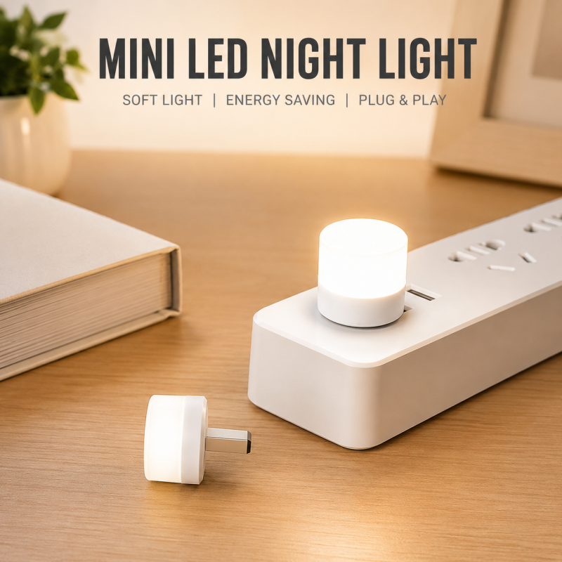 Pack of 3 Portable Mini LED Bulb Lights