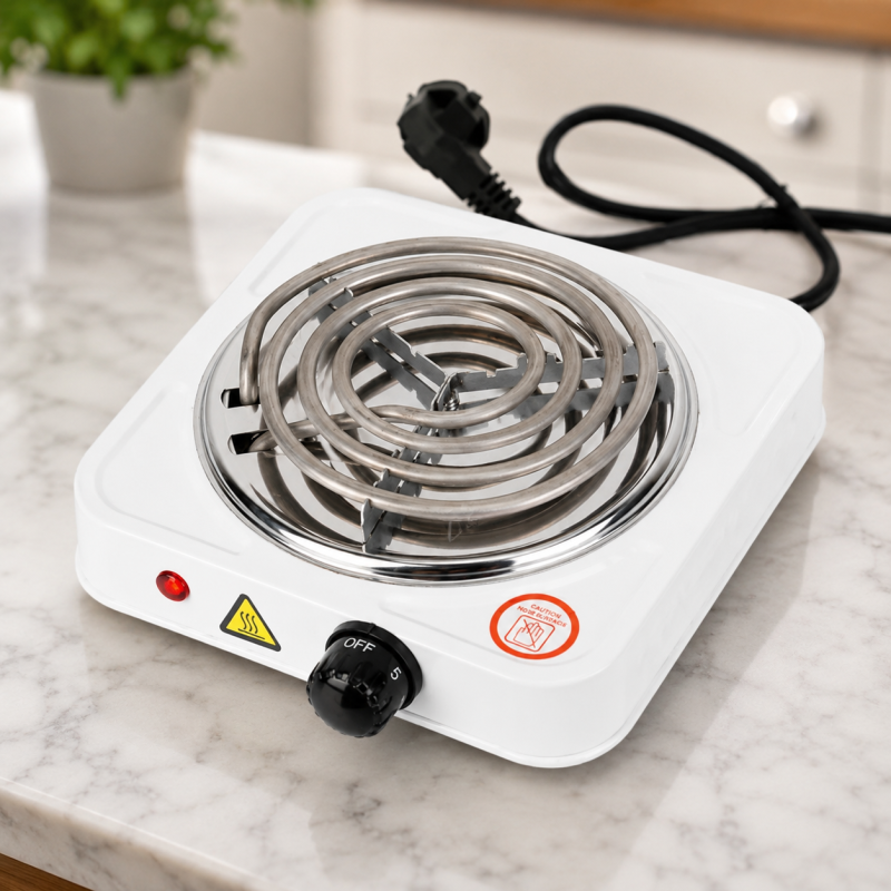 RAF Electric Single Burner Hot Plate Countertop Stove