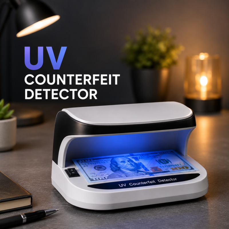 Portable Rechargeable UV Counterfeit Bill & Currency Detector Machine