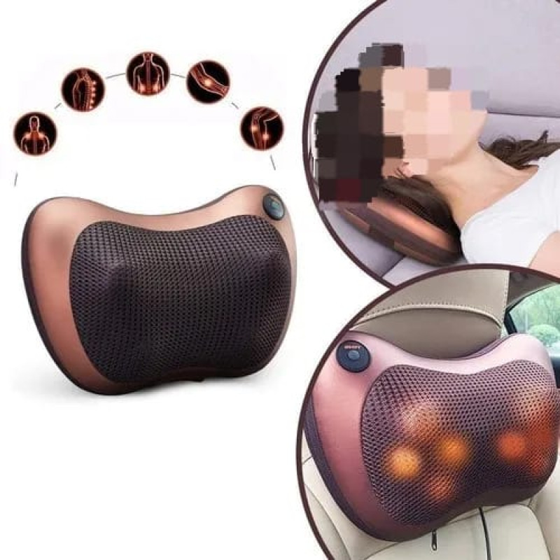 Multi-Functional 3D Kneading Electric Massager for Neck, Back, Waist & Legs