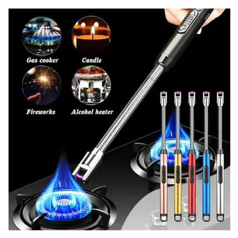 USB Arc Rechargeable Windproof Keychain Lighter