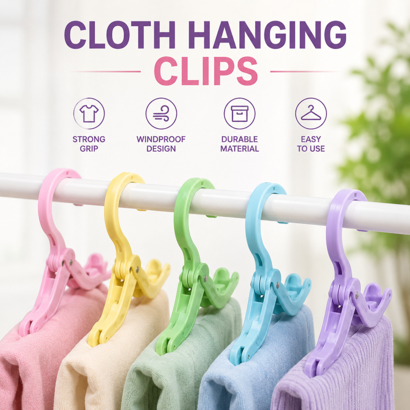 Foldable Travel Clothes Hangers