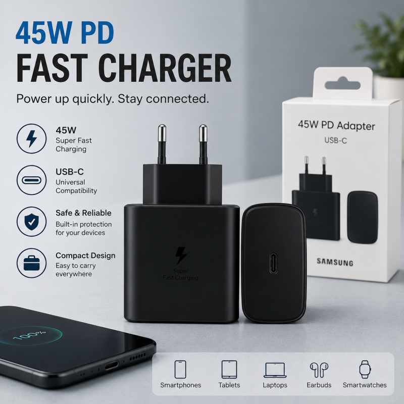 Samsung Super Fast USB-C Power Adapter