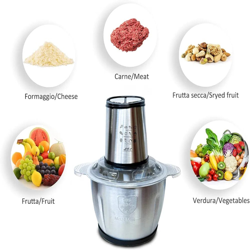 Kenwood 6-Blade Stainless Steel Electric Kitchen Chopper & Food Blender