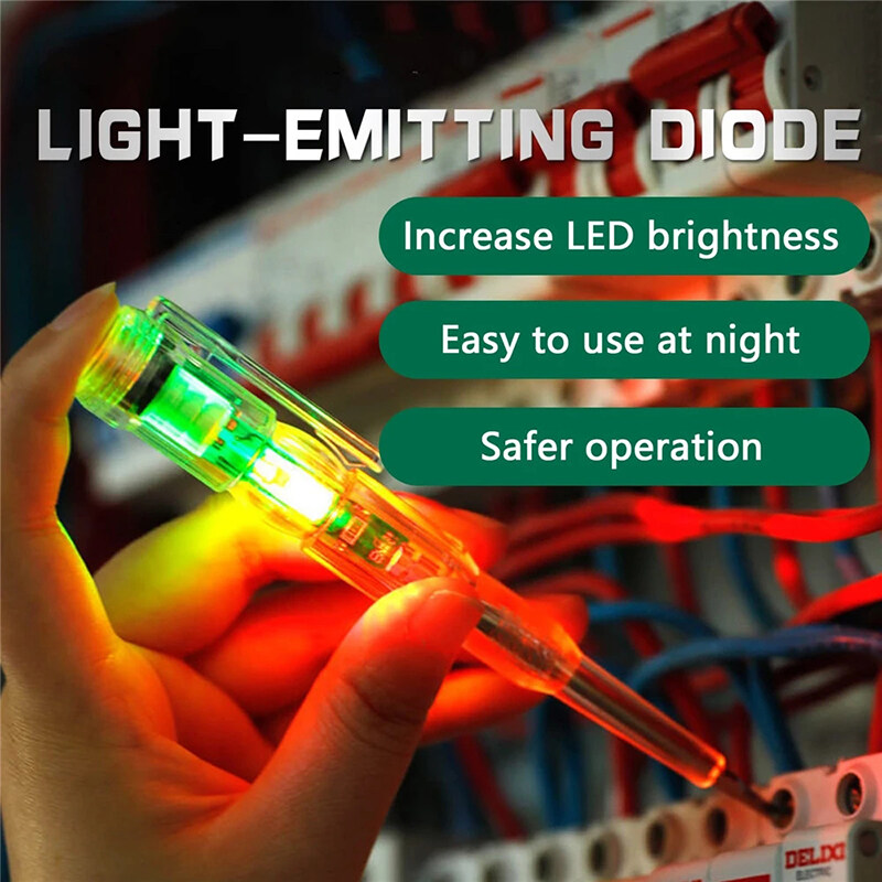 Smart Digital Electric Voltage Tester Pen with LED Indicator