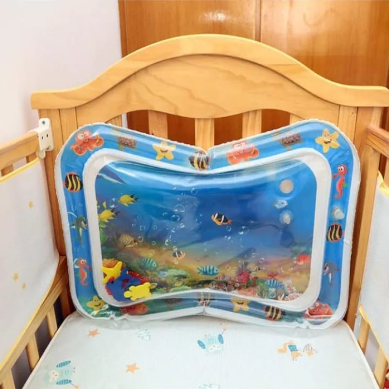 Inflatable Tummy Time Water Play Mat for Babies and Toddlers