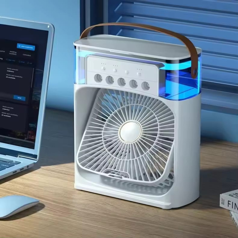 Portable USB-Powered Desktop Cooling Fan