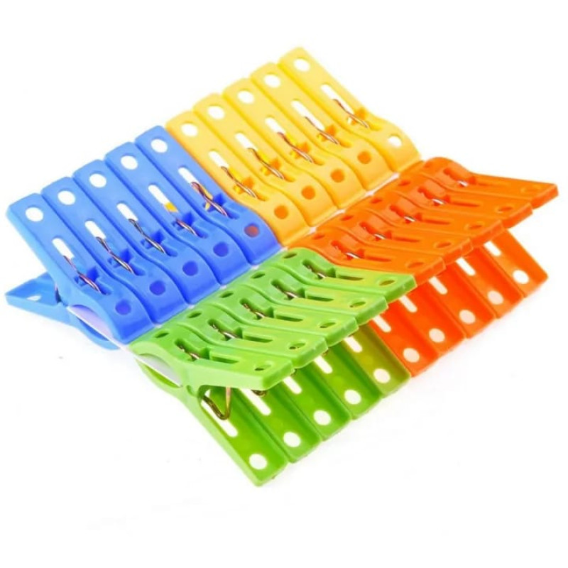 Colorful Plastic Clothes Pegs
