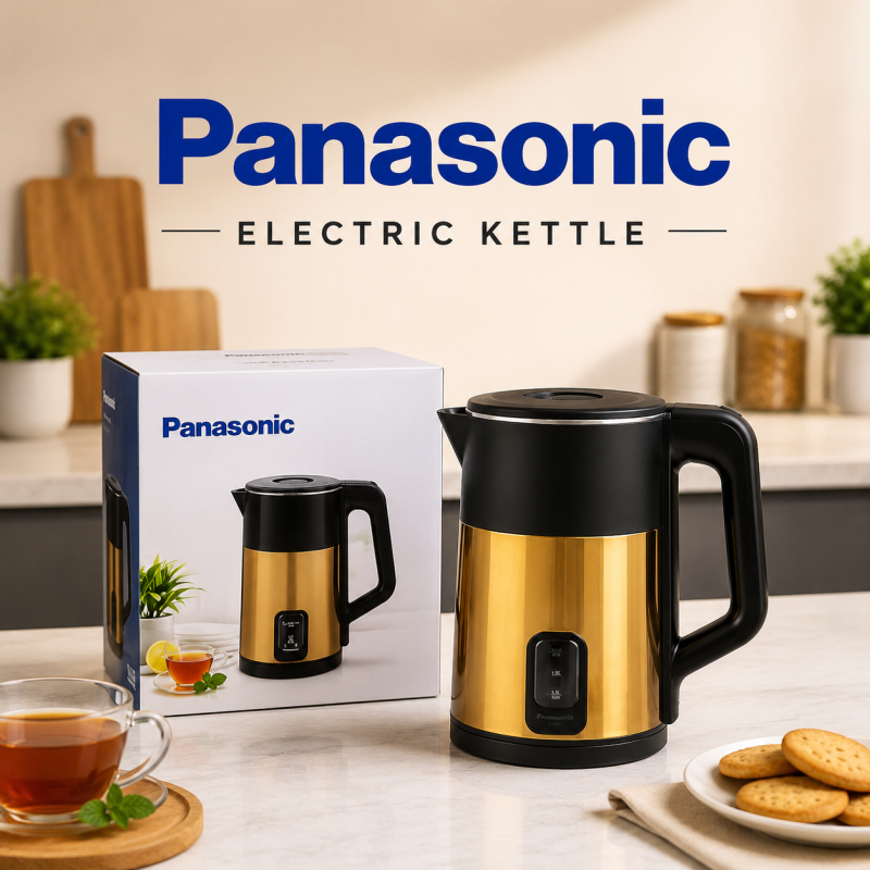 Panasonic 2.0L Stainless Steel Electric Kettle - Model P-175 (2200W)