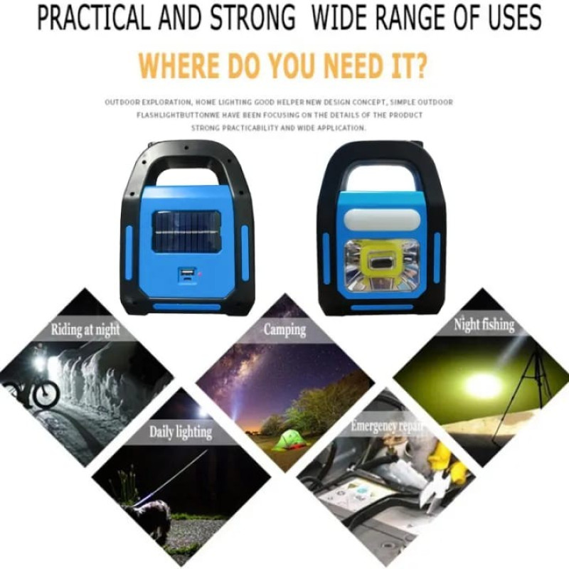 Hurry Bolt Multifunctional Rechargeable LED Emergency Work Light