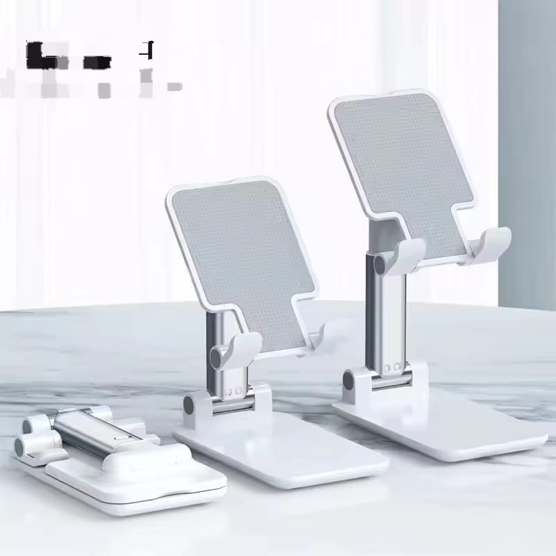 Portable Foldable & Retractable Desktop Live Streaming Phone & Tablet Holder