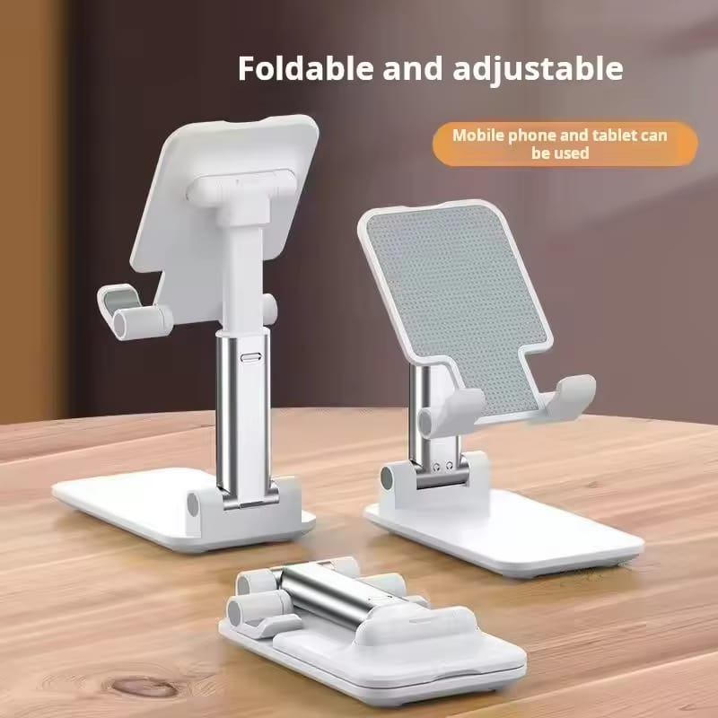 Portable Foldable & Retractable Desktop Live Streaming Phone & Tablet Holder