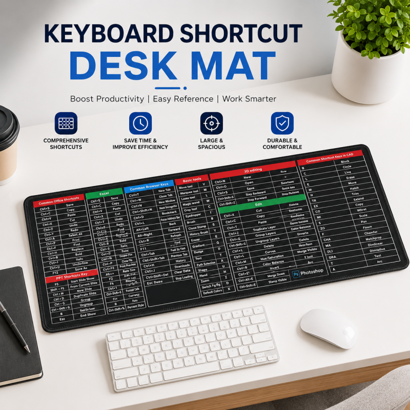 Shortcut Key Mouse Pad