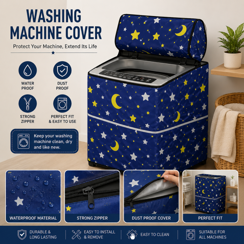 Waterproof Single Tub Washing Machine Cover