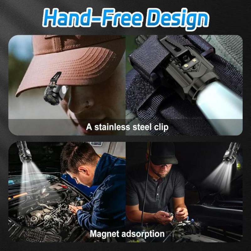 Portable Rechargeable Mini LED Flashlight