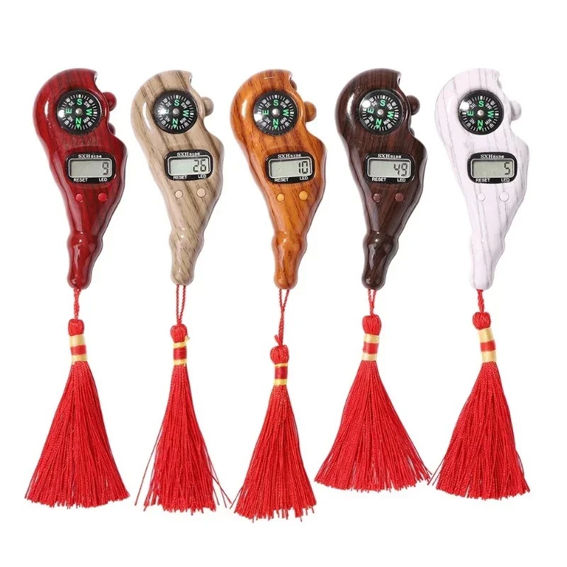 Digital Counter Finger Tasbih with Built-in Qibla Compass - LED Tally Counter