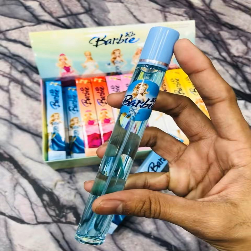 Barbie Playful Magic Pen Perfume - Travel-Friendly Eau de Parfum Set (Pack of 5)