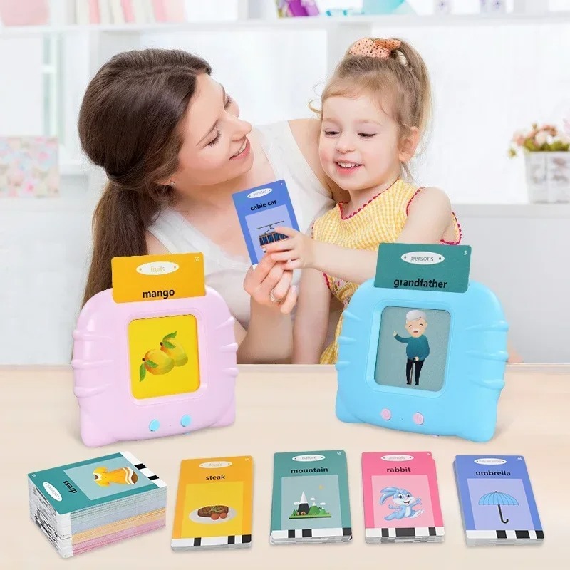 Interactive Electronic Talking Flash Cards Educational Learning Toy