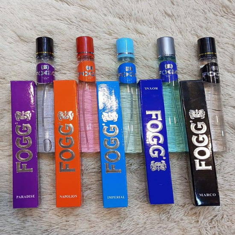 Fogg Pen Perfume Collection Travel-Size Eau de Parfum - Pack of 5 (35ml Each)