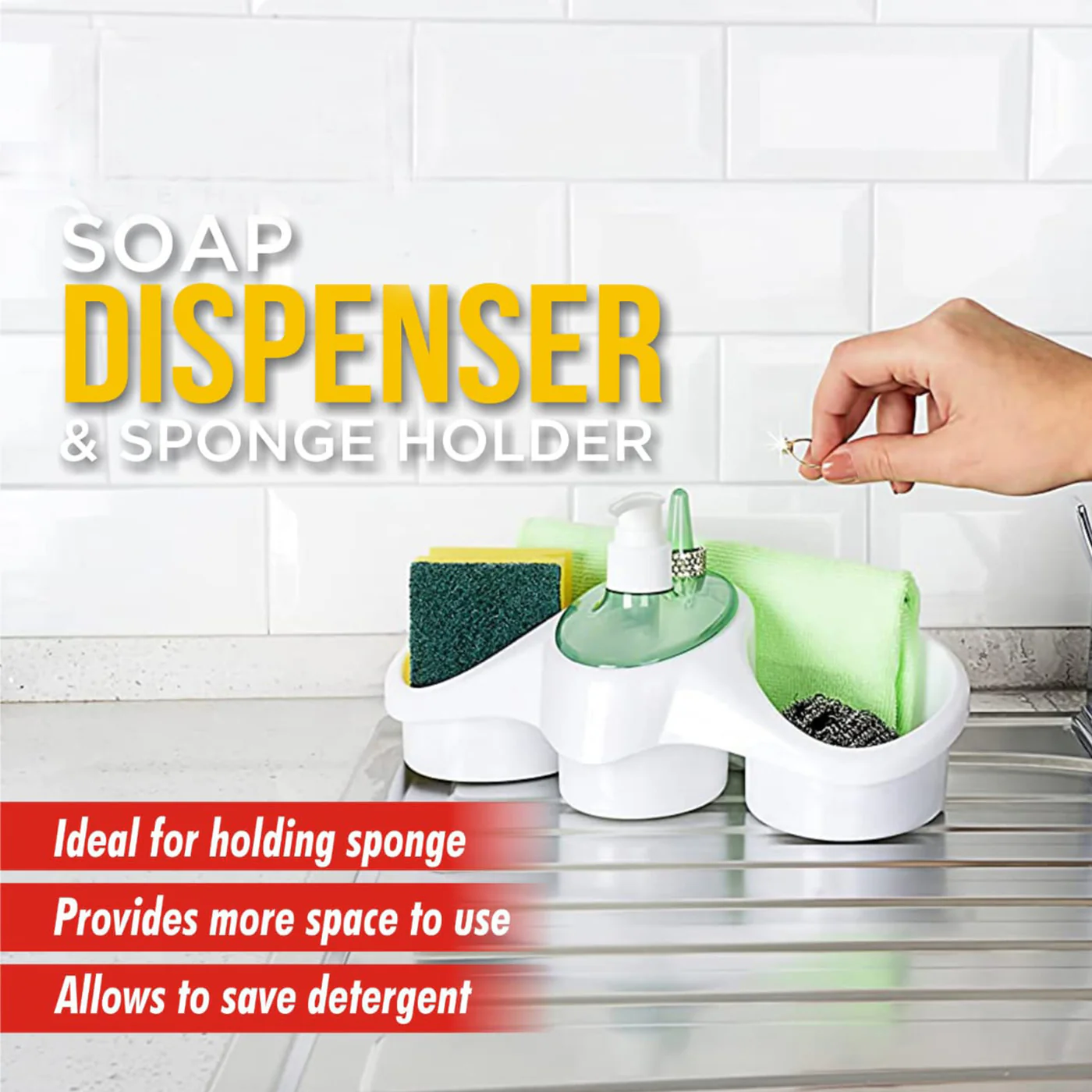 Imperial Designer Liquid Soap Dispenser Pump