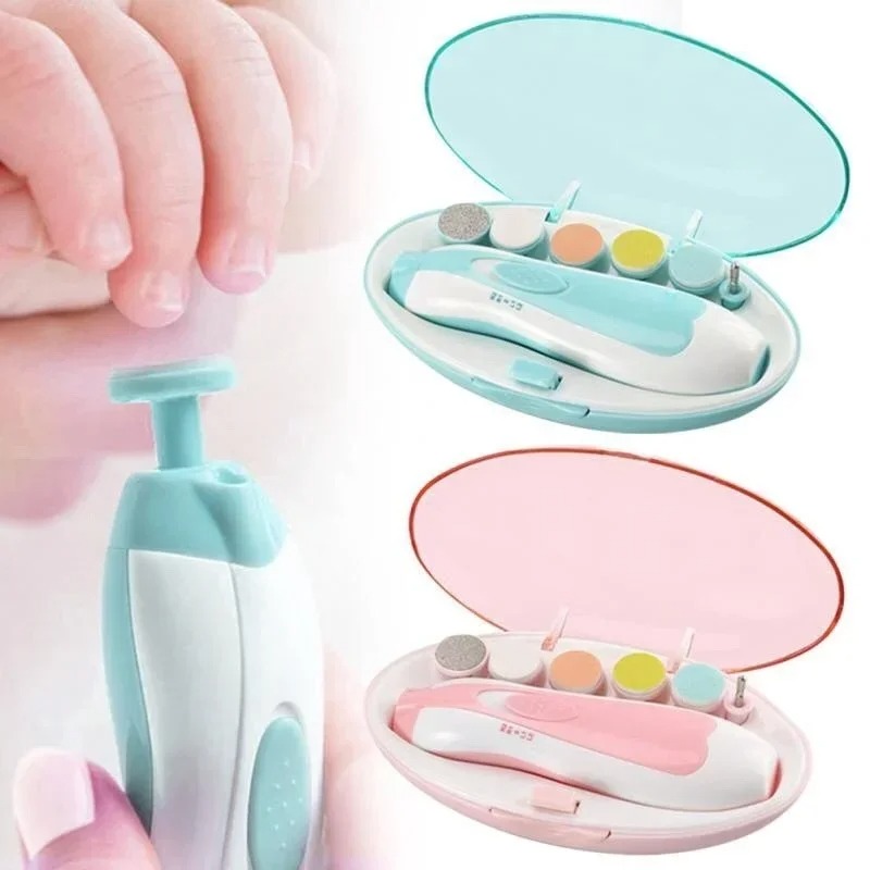 Electric Safe Baby Nail Trimmer and Grooming Set