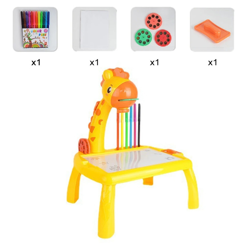 Interactive Kids Projection Drawing Board and Tracer Table Toy