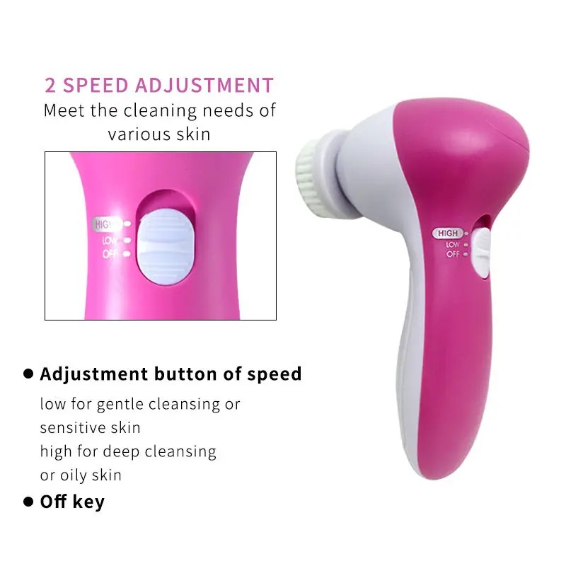 5-in-1 Multi-Functional Electric Full Body & Facial Massager