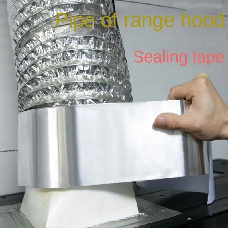 Heavy-Duty Aluminum Foil Tape - Waterproof Heat-Resistant Repair Roll