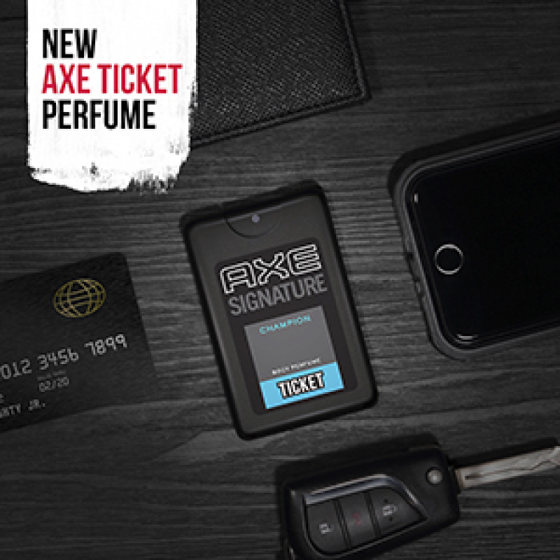 Axe Compact Mini Pocket Perfume - Travel-Ready Refreshing Body Spray