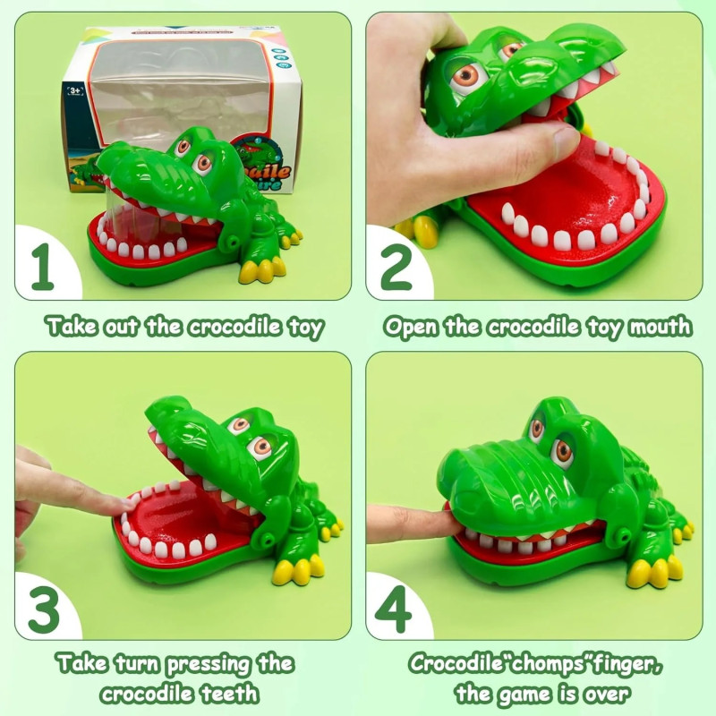 Classic Crocodile Dentist Biting Finger Dentist Game Toy