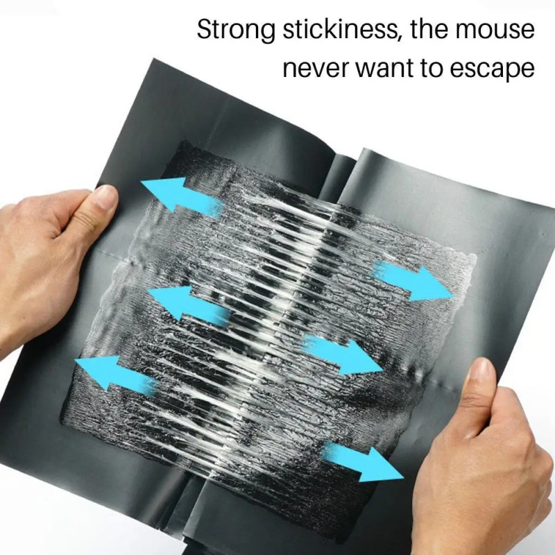 Large Heavy-Duty Mouse Catcher Glue Board - Extra-Sticky Rodent Trap