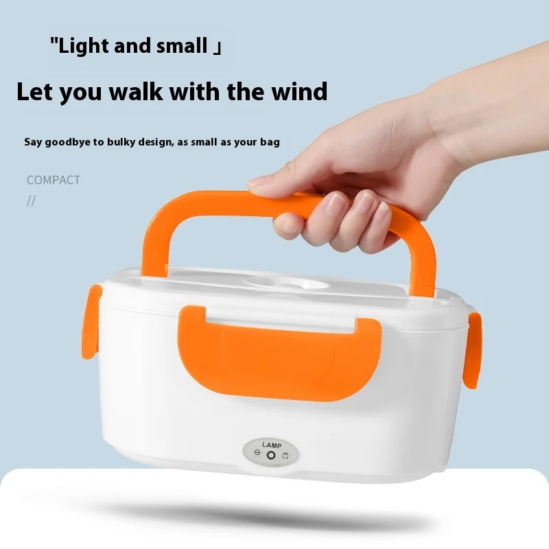 Portable Electric Self-Heating Lunch Box and Food Warmer