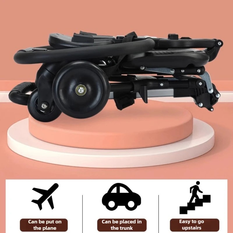 Ultra-Lightweight Foldable Magic Baby Stroller and Travel Pram