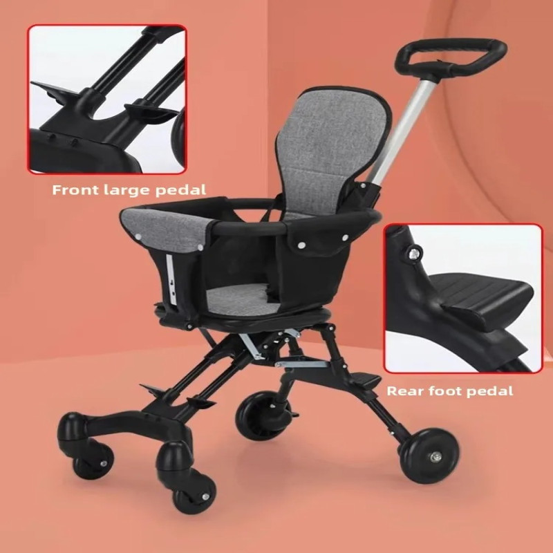 Ultra-Lightweight Foldable Magic Baby Stroller and Travel Pram