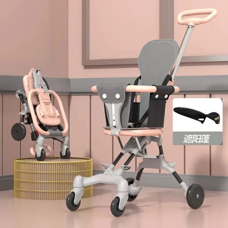 Ultra-Lightweight Foldable Magic Baby Stroller and Travel Pram